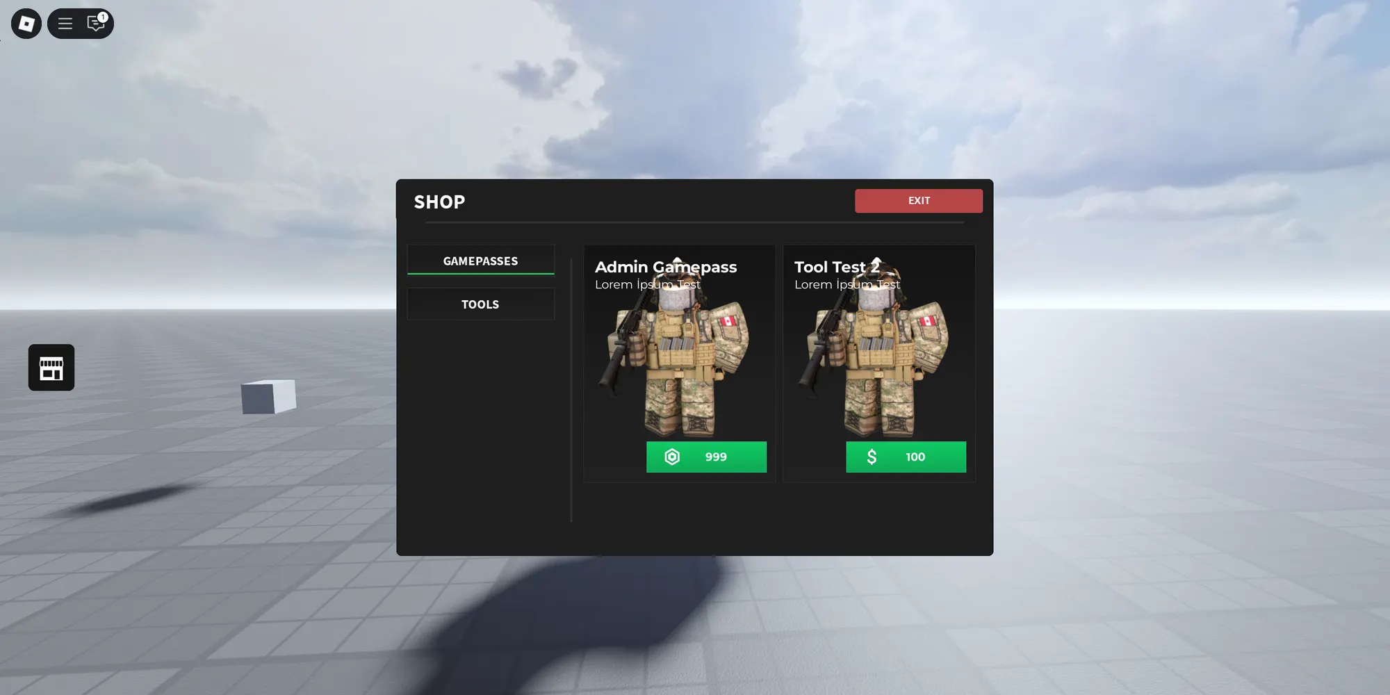 UXR Shop System | BuiltByBit