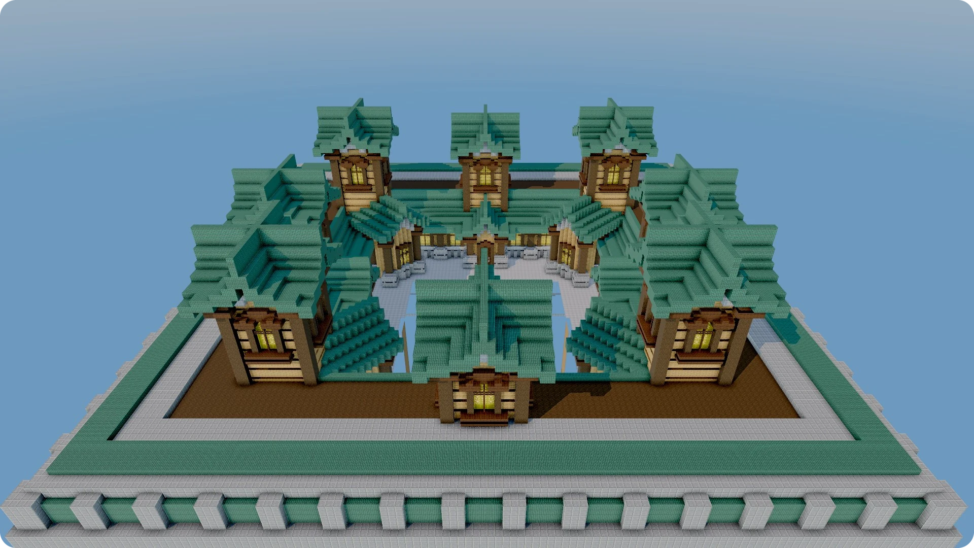 Oriental Temple overview