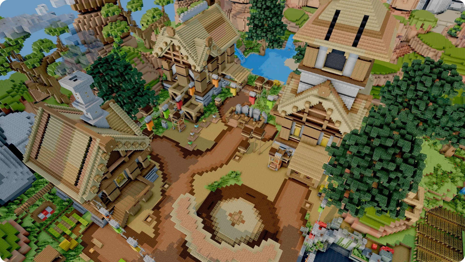 Medieval Town overview