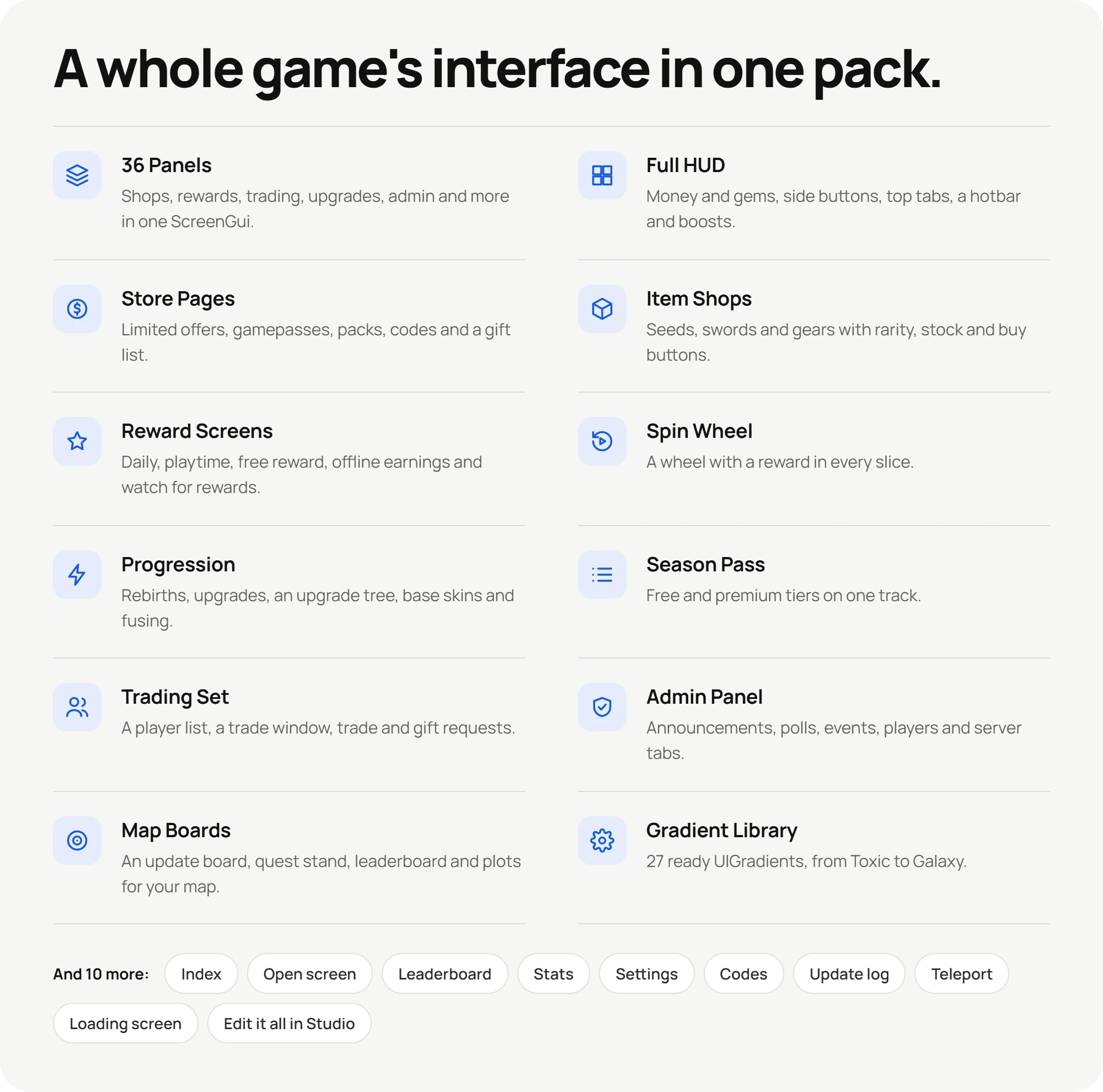 UXR Stud UI Pack (3)