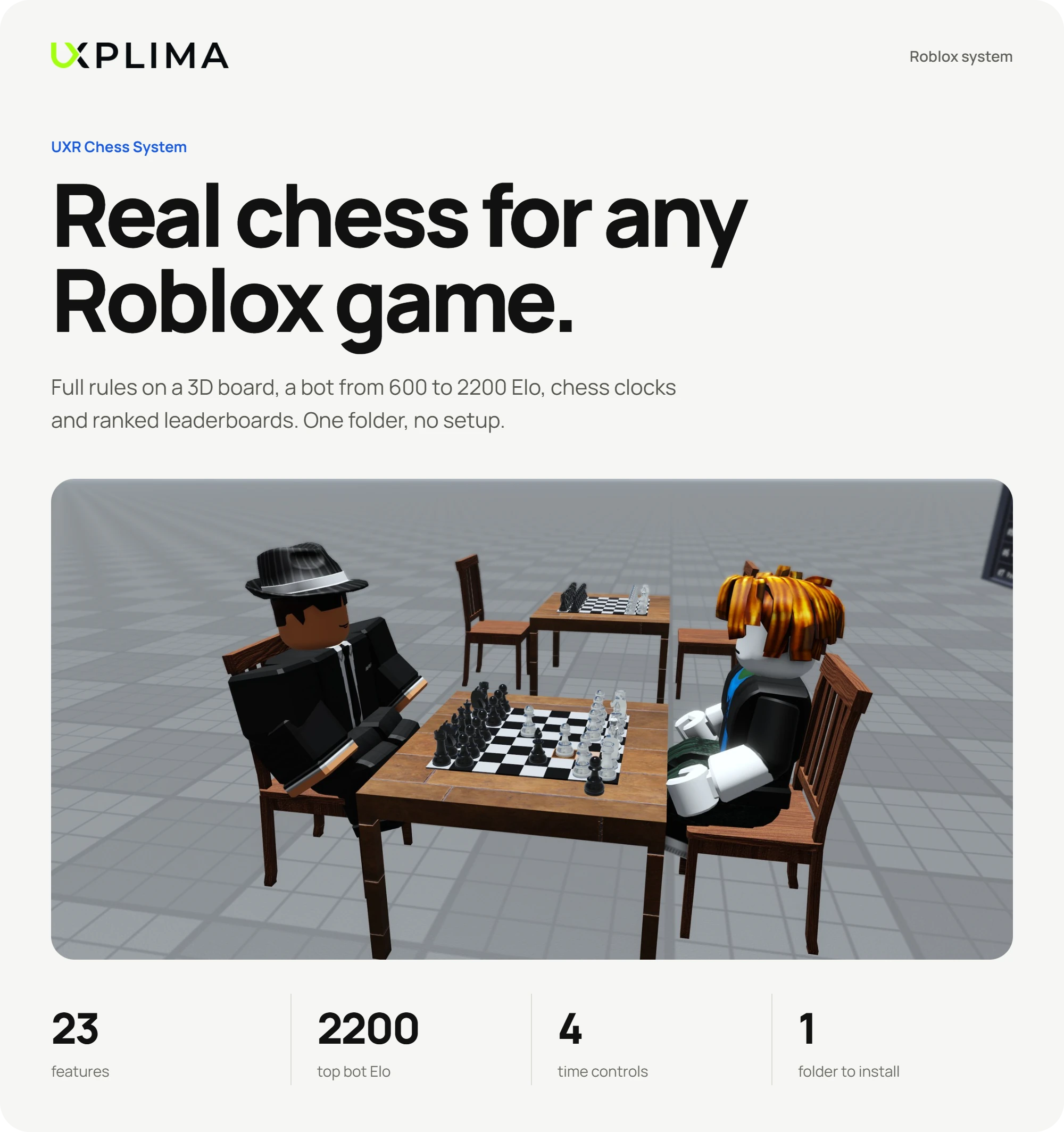 UXR Chess System