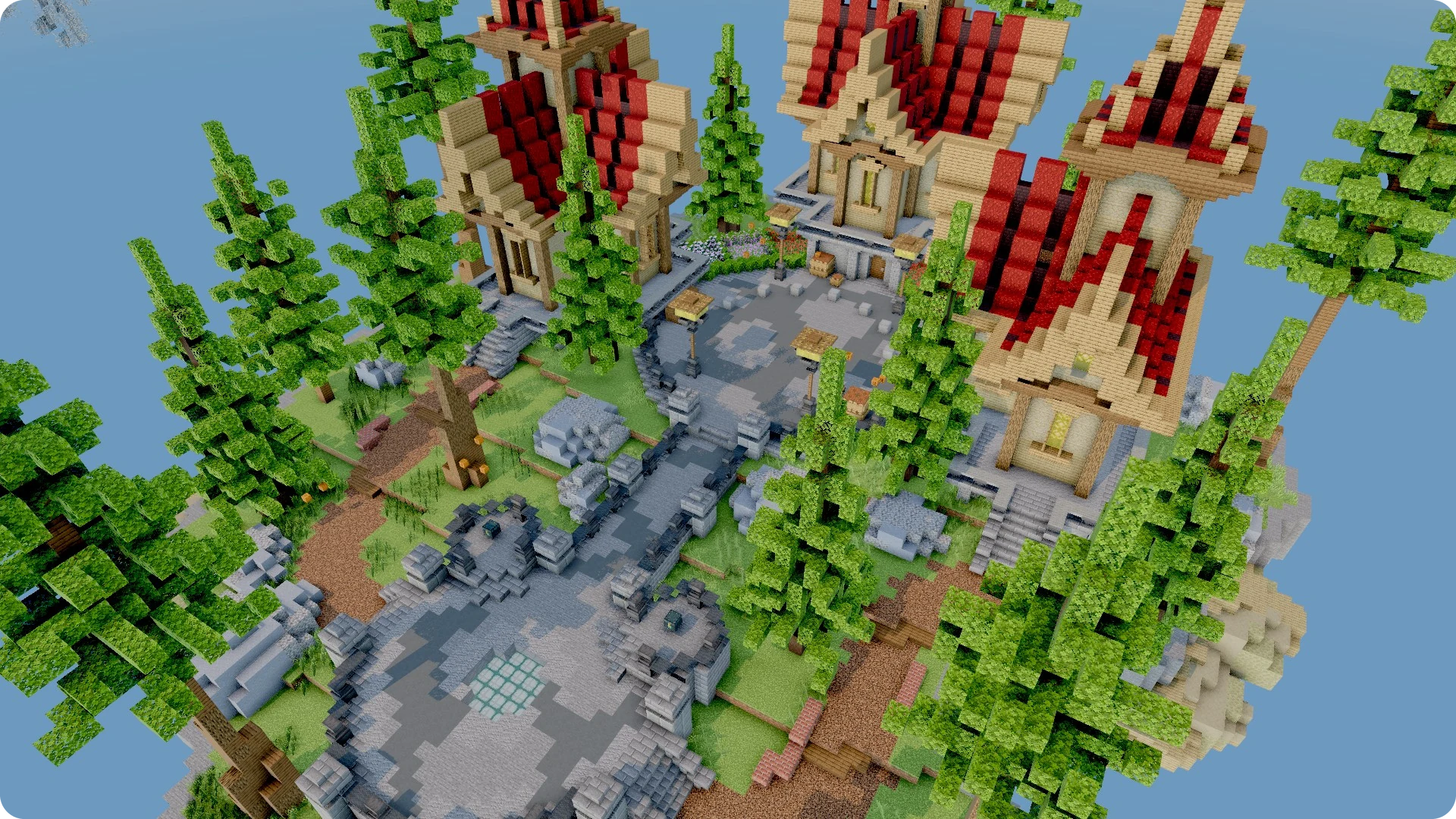 Red Towers overview