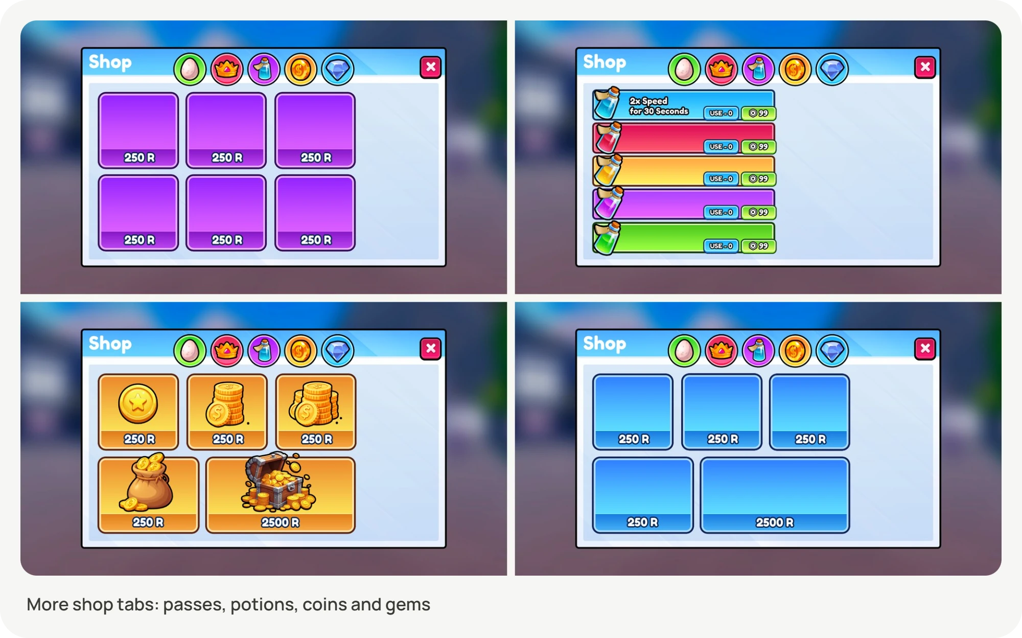 UXR Cartoony UI Pack (5)