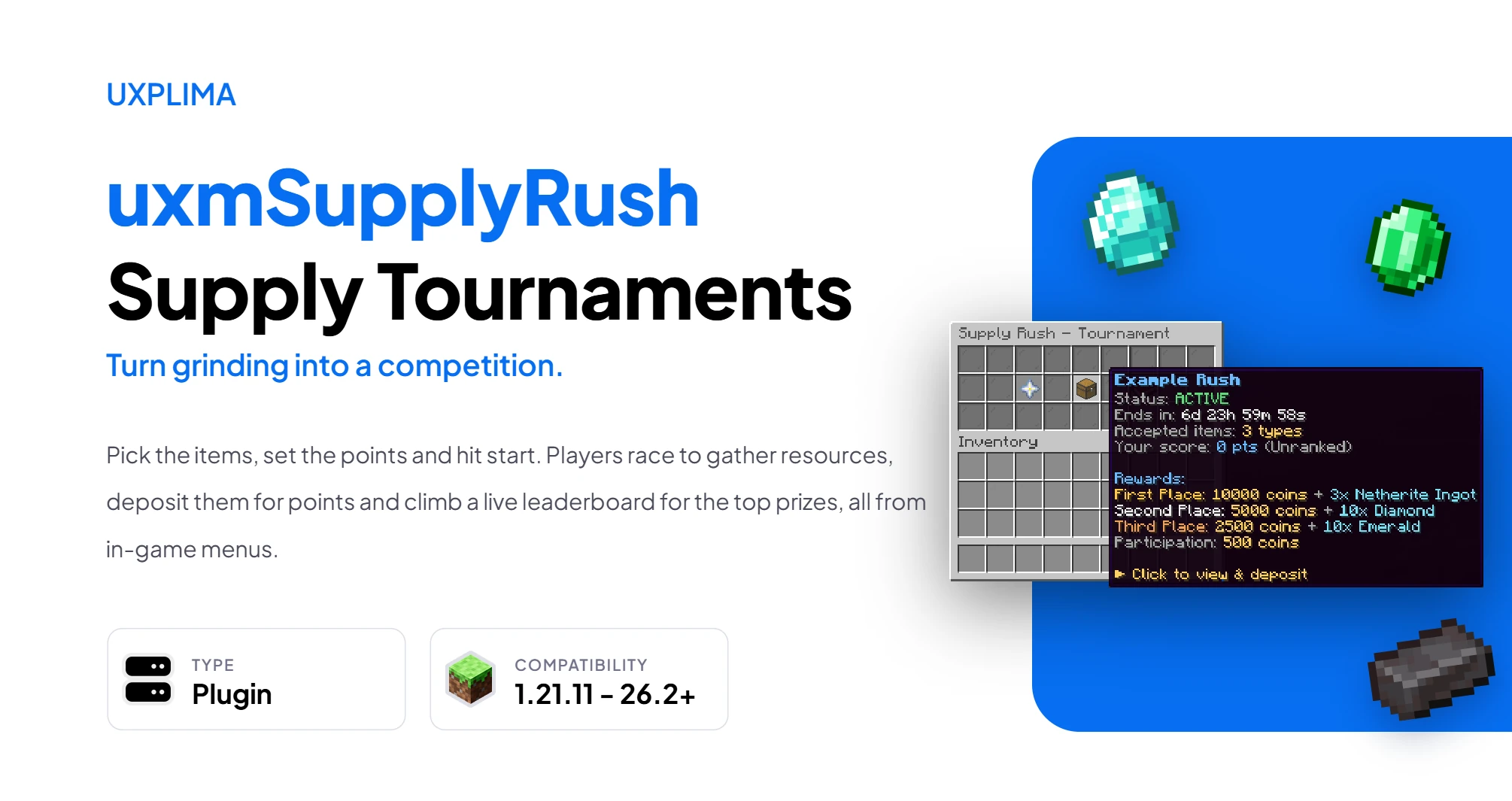 uxmSupplyRush at a glance