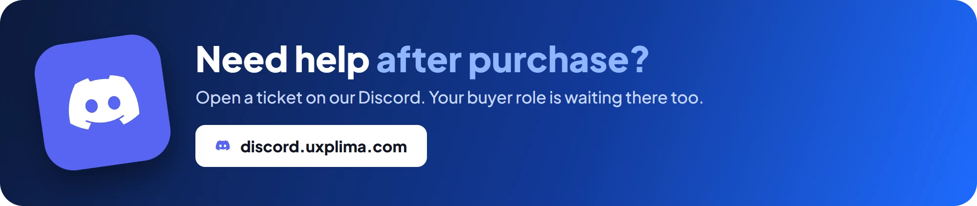 Support on Discord