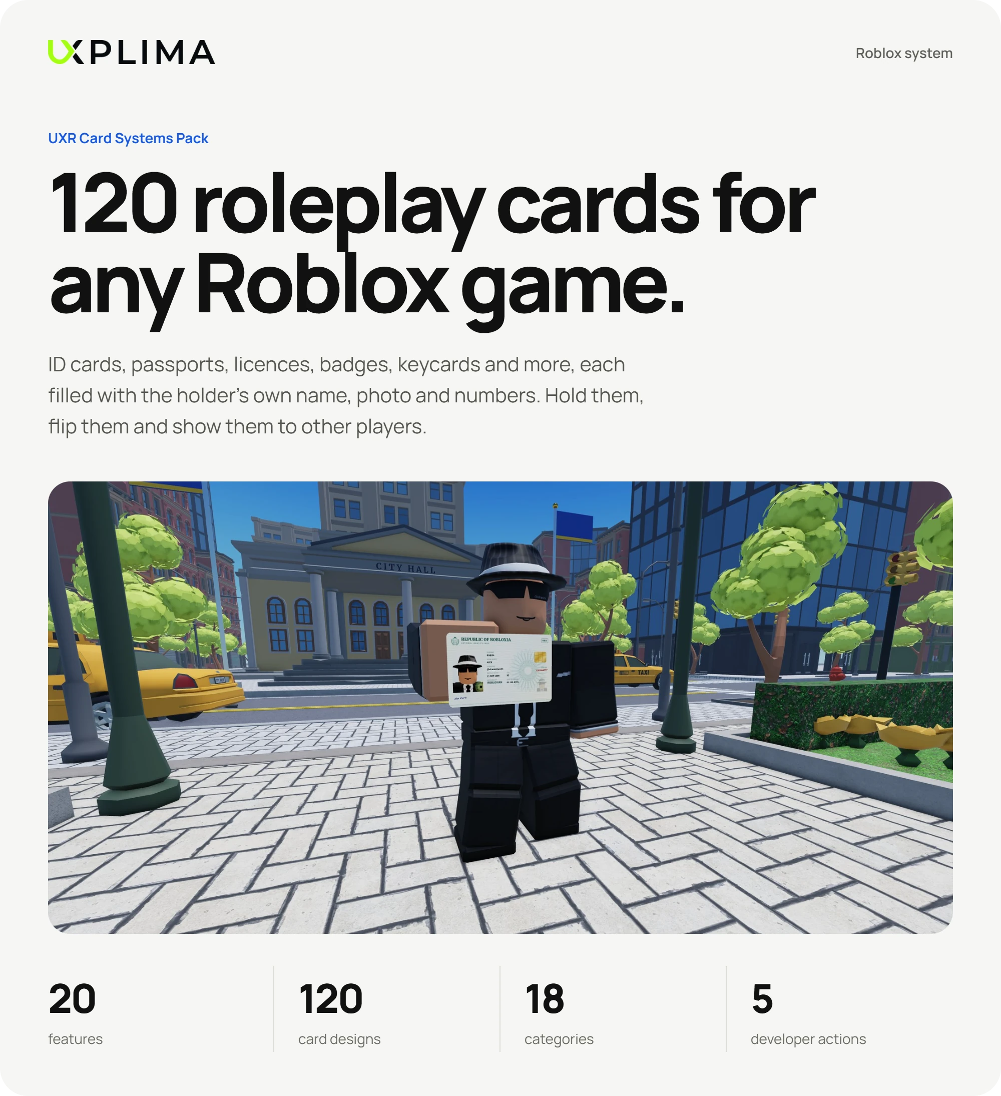 UXR Card Systems Pack