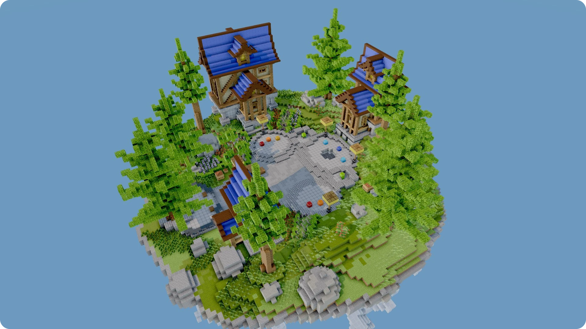 Blue Town overview
