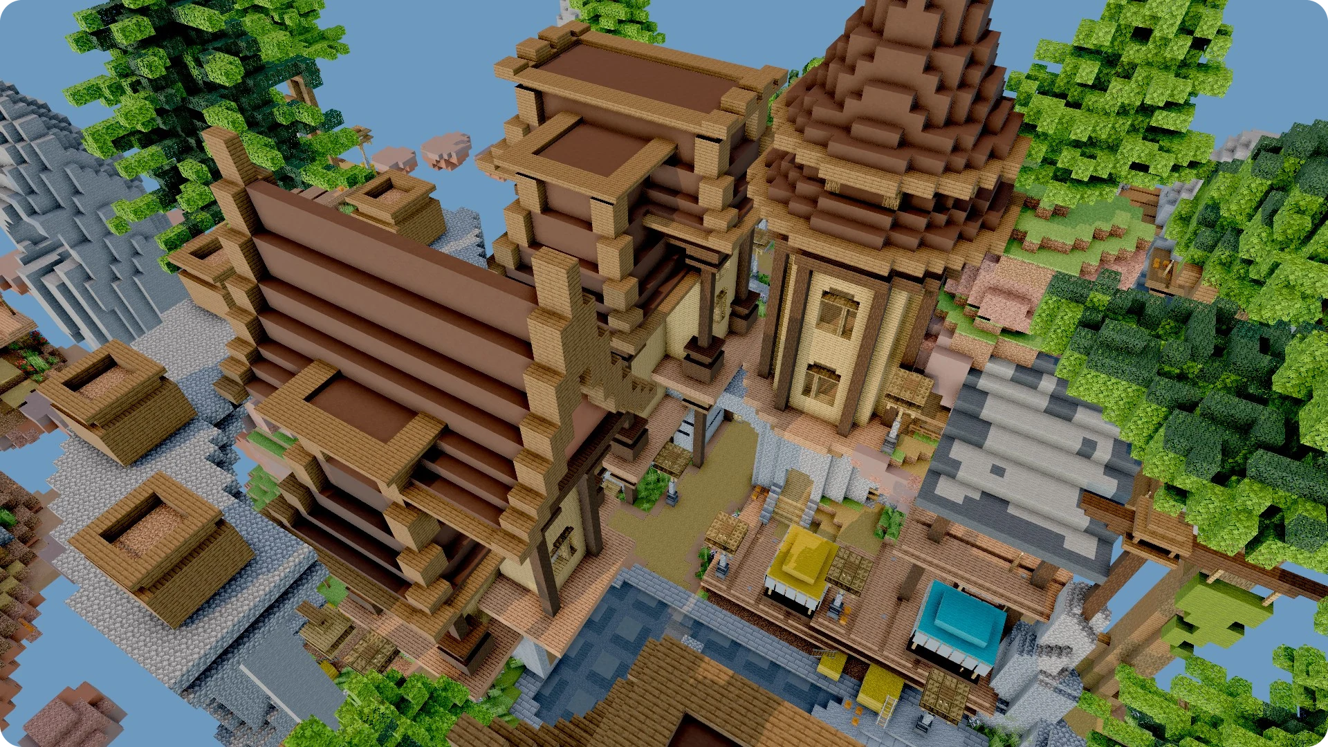 Parkour Village overview
