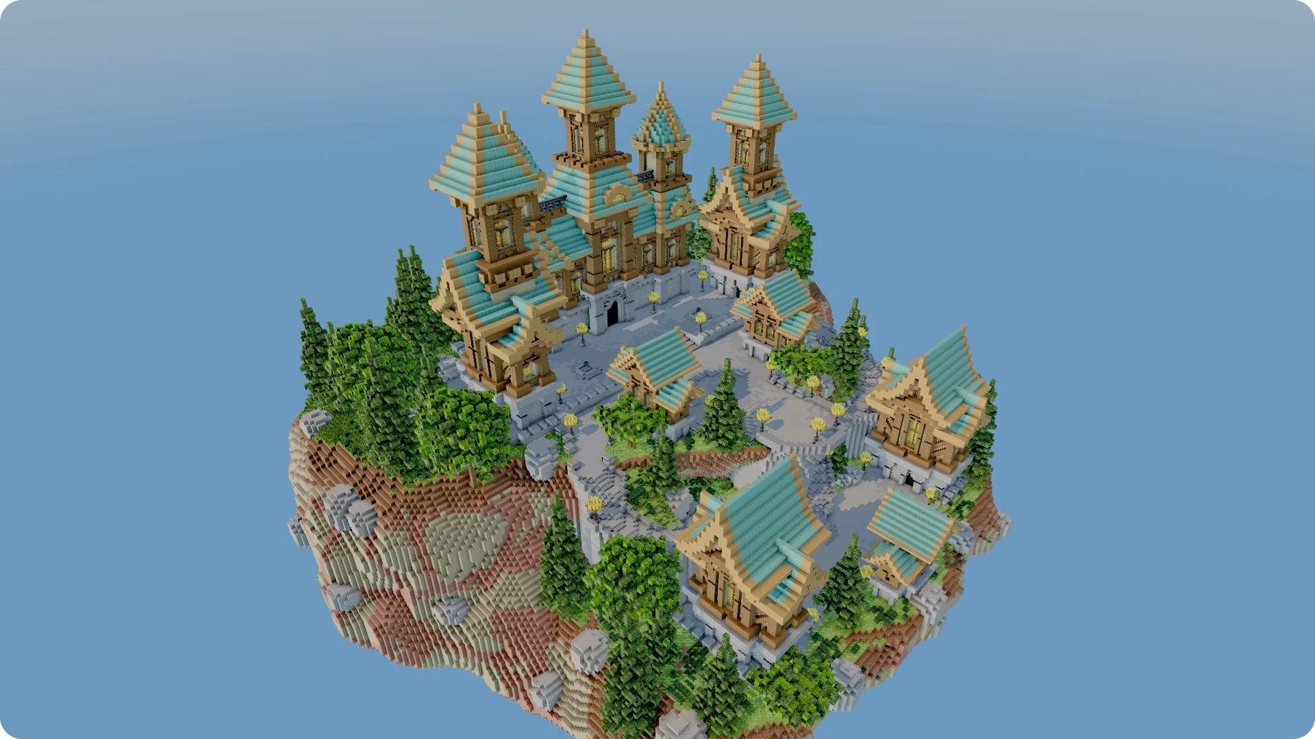 Floating Village overview