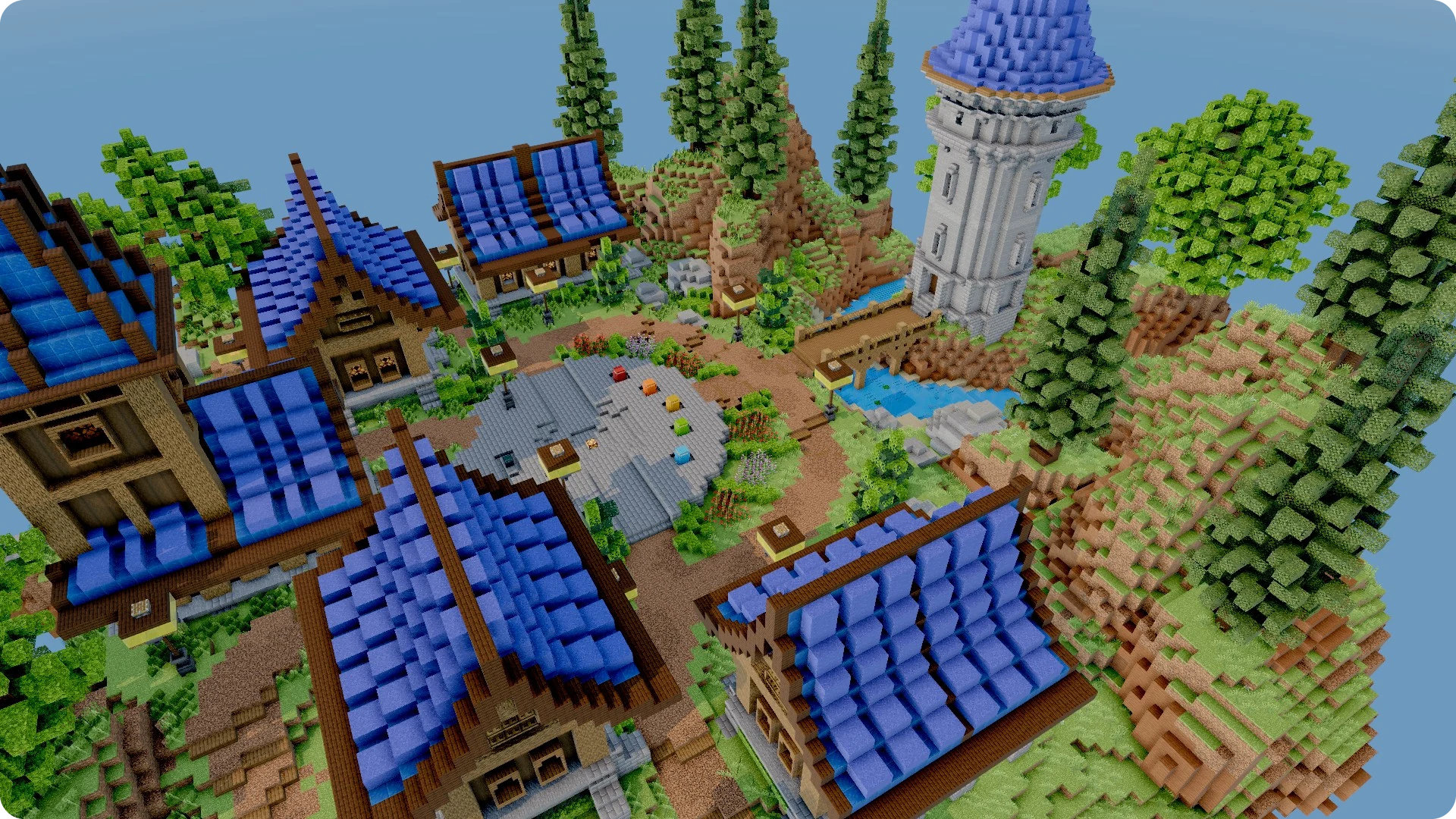 Blue Village overview