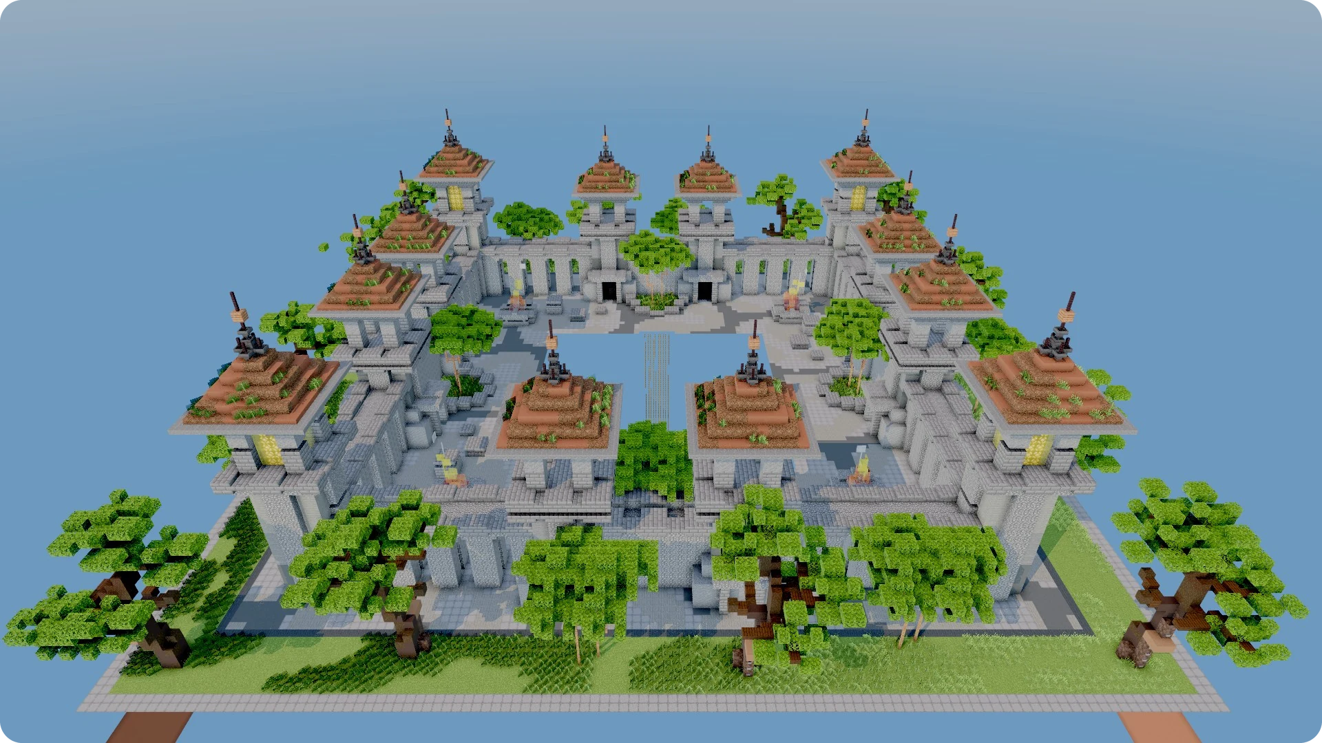 Overgrown Castle overview
