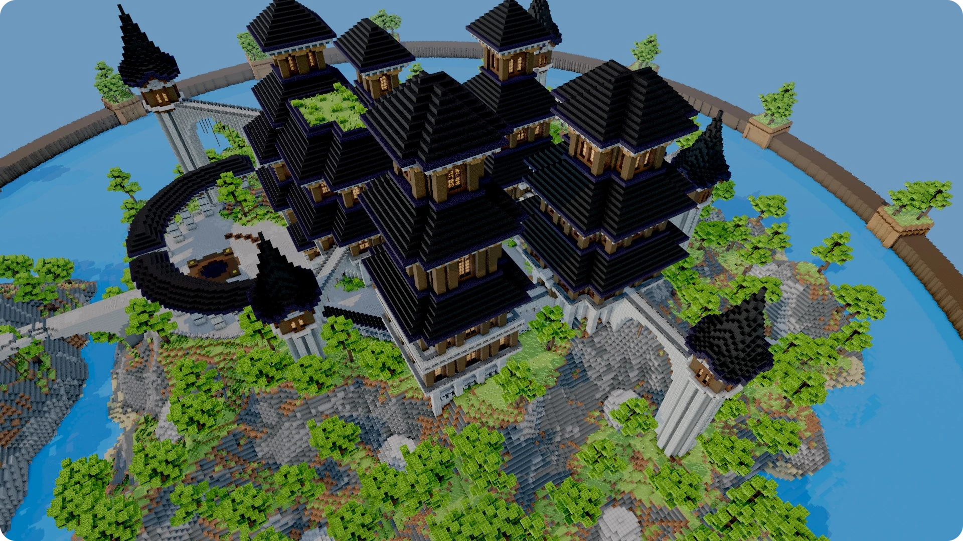 Dark Forest Mansion overview