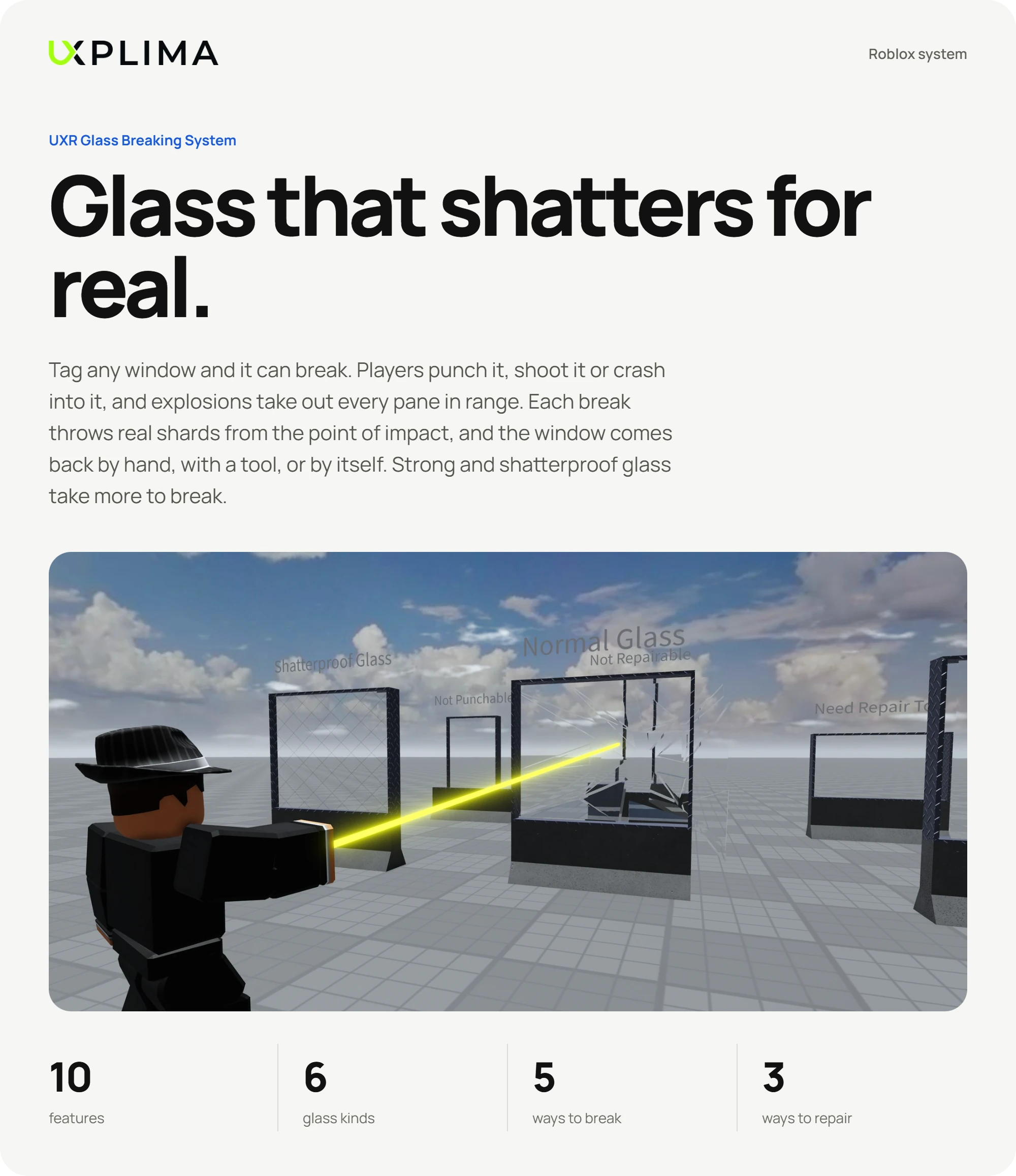 UXR Glass Breaking System