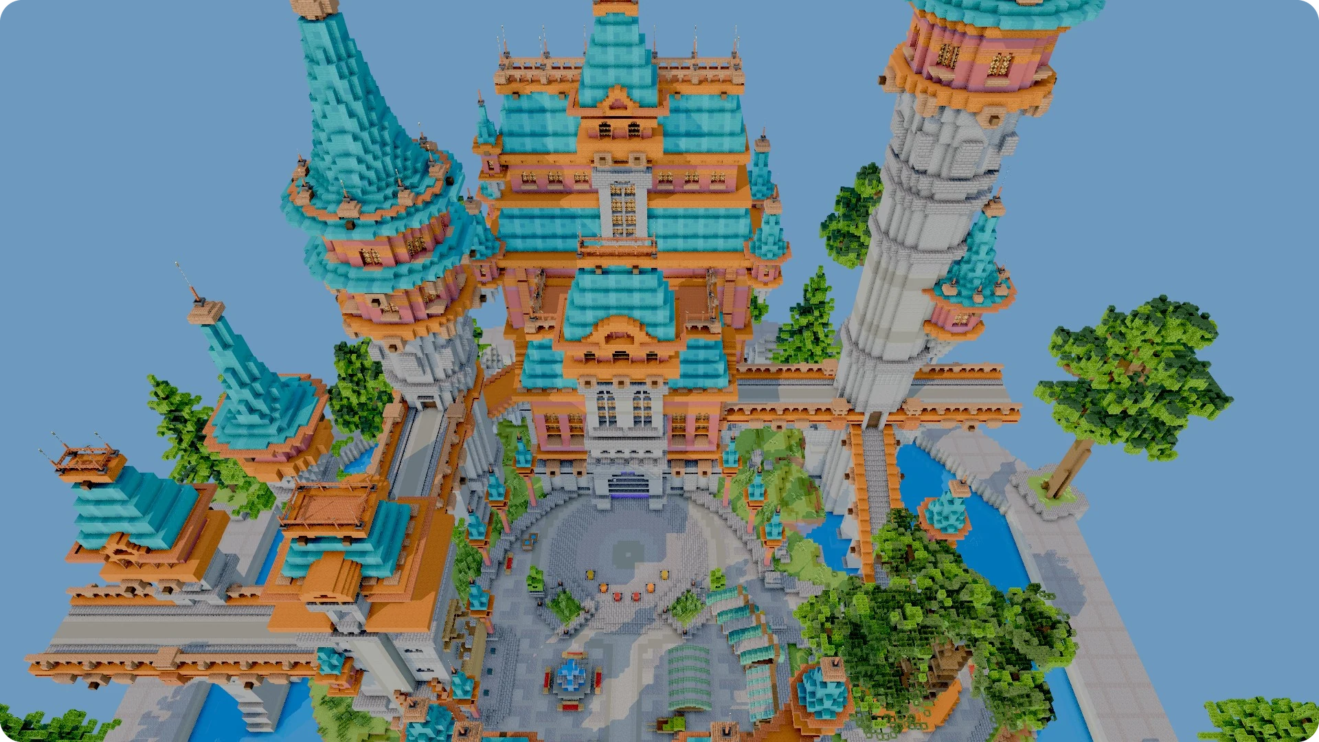 Colorful Castle overview