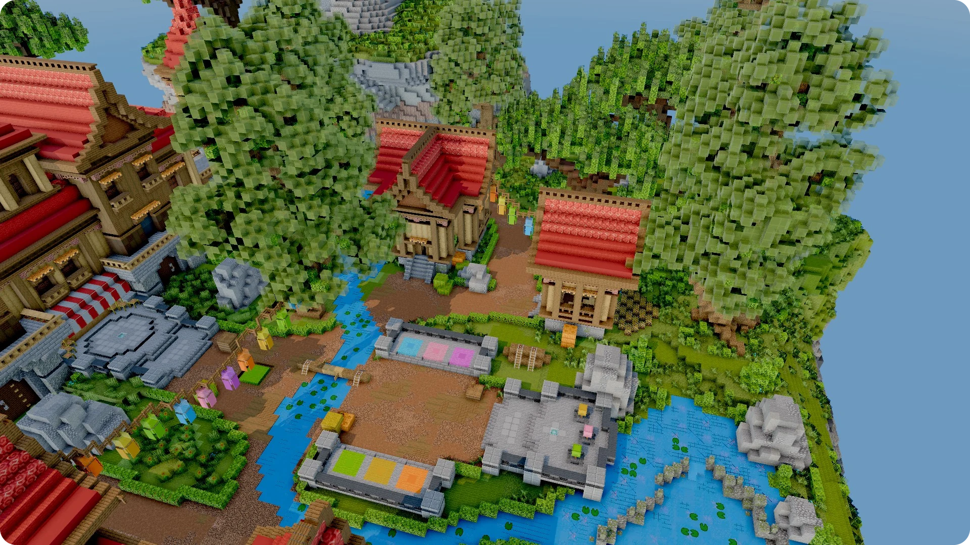 Party Village overview